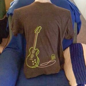 Shake Shack Guitar T- Shirt XXL